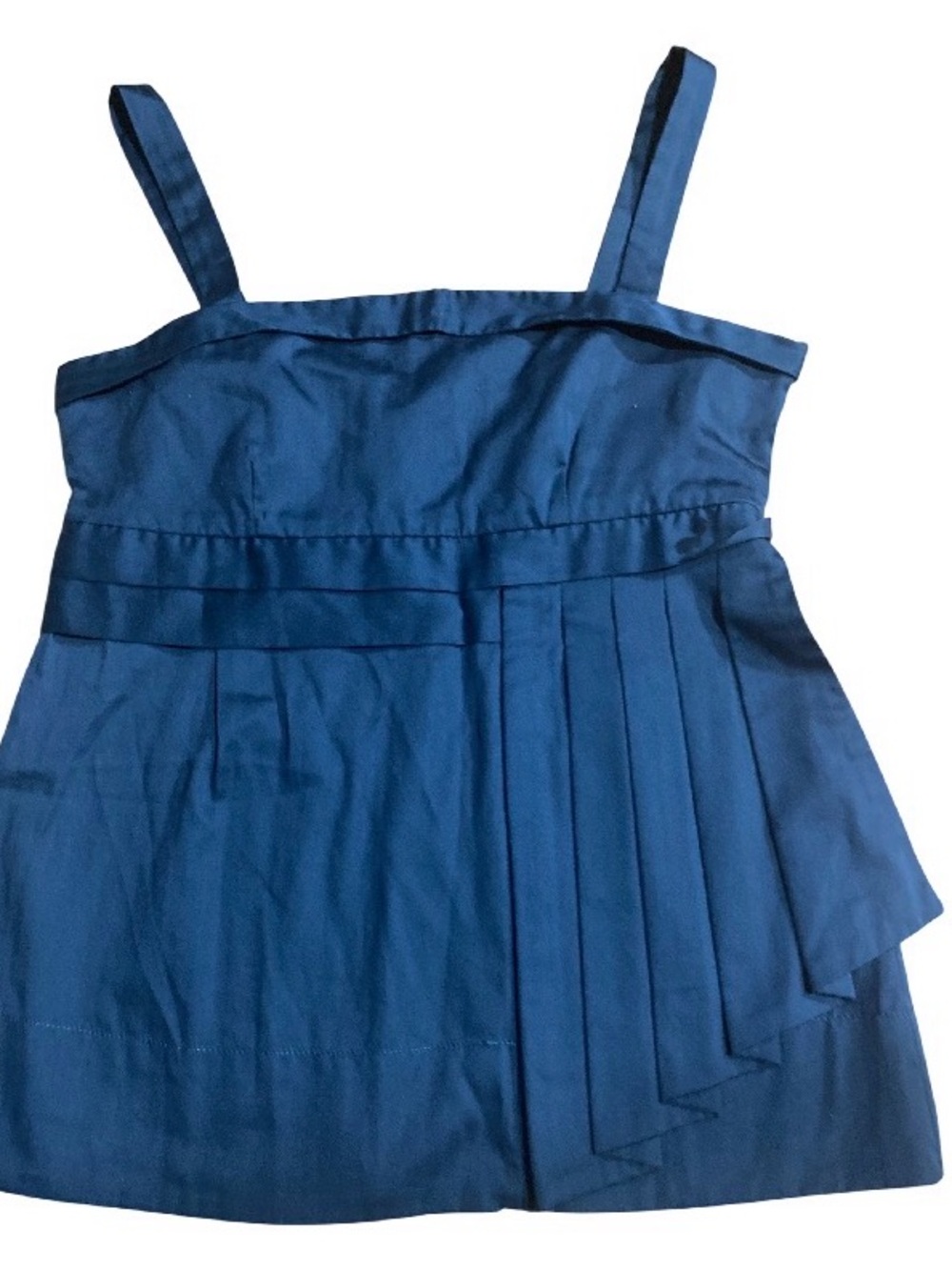 Marc By Marc Jacobs Dark Teal Blue Satin-Look Shirt